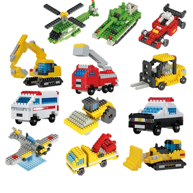 Children's Educational mini Building Blocks Toys Boys Military Engineering Vehicle Institution for child
Children's Educational mini Building Blocks Toys Boys Military Engineering Vehicle Institution for child
