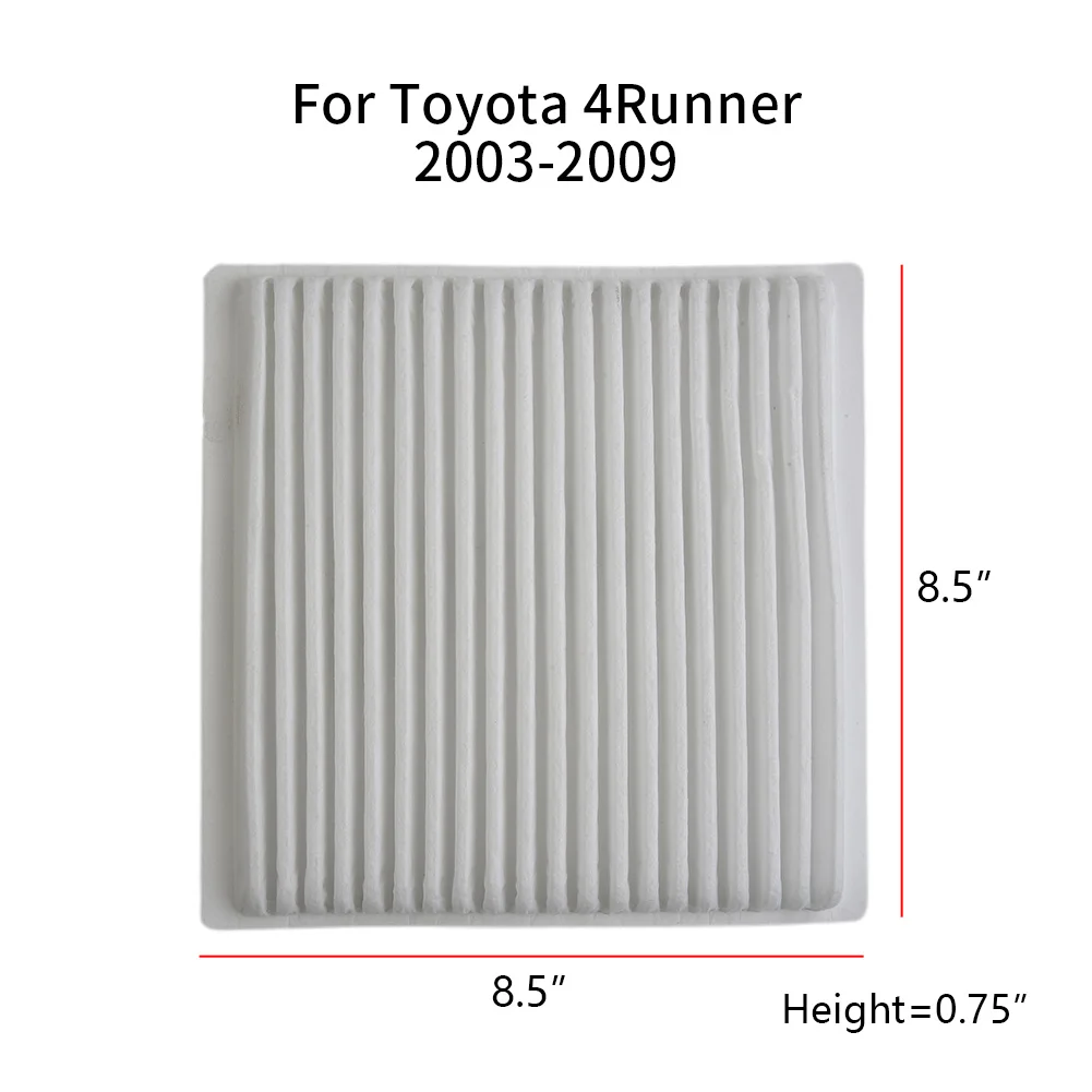 For 4Runner 2003-2009 Air Filter For Prius 2001-2009 For Sienna 2004-2009 For Toyota 1pc Cabin Car Accessories Parts
For 4Runner 2003-2009 Air Filter For Prius 2001-2009 For Sienna 2004-2009 For Toyota 1pc Cabin Car Accessories Parts