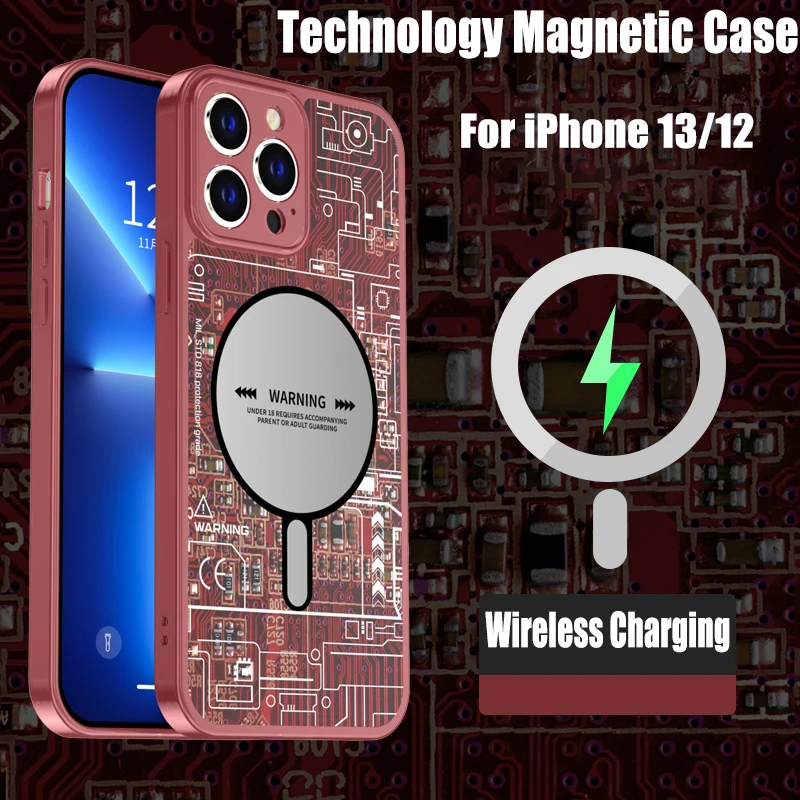 Technology Design Lens Glass Film Magnetic Wireless Charging Silicone TPU Case For iPhone 13 12 Pro Max
Technology Design Lens Glass Film Magnetic Wireless Charging Silicone TPU Case For iPhone 13 12 Pro Max