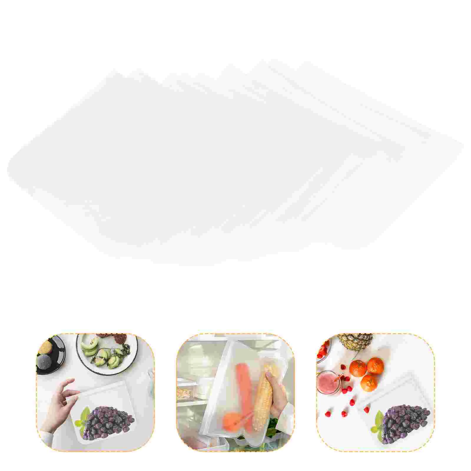 Пакеты PEVA для сохранения свежести продуктов, 10 шт., многоразовые пакеты для хранения в морозильной камере (прозрачные)
Пакеты PEVA для сохранения свежести продуктов, 10 шт., многоразовые пакеты для хранения в морозильной камере (прозрачные)