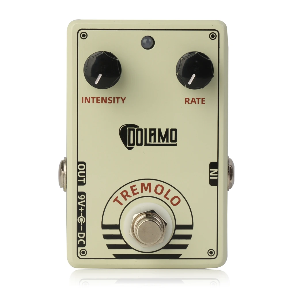 Dolmo D-13 Tremolo педаль для гитары, винтажная тремоло, интенсивность звука и контроль частоты, Запчасти и аксессуары для электрогитары
Dolmo D-13 Tremolo педаль для гитары, винтажная тремоло, интенсивность звука и контроль частоты, Запчасти и аксессуары для электрогитары