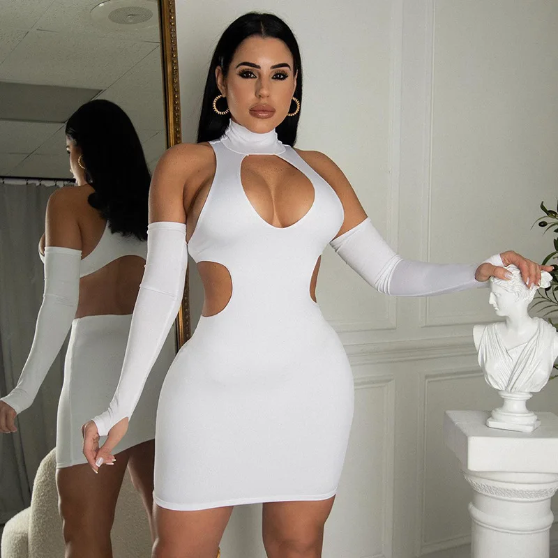 2022 New White Cross Halter Ruched Women's Dress 2022 Summer Hollow Out Backless Sexy Dress Club Party Nightwear
2022 New White Cross Halter Ruched Women's Dress 2022 Summer Hollow Out Backless Sexy Dress Club Party Nightwear