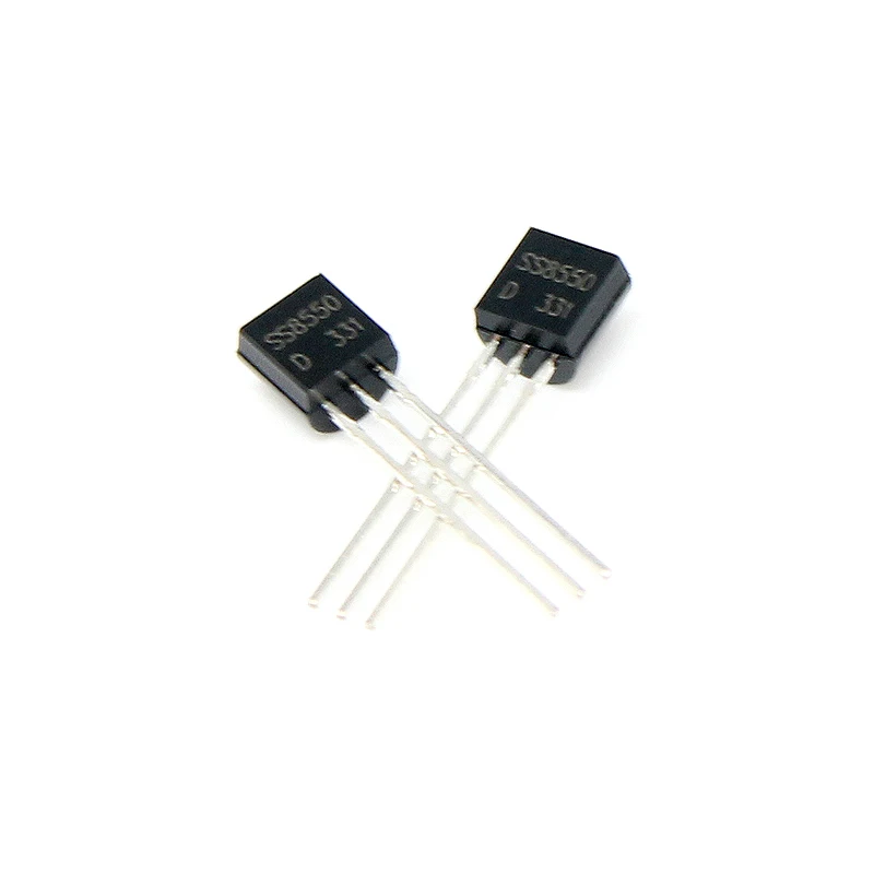 50pcs SS8550 Transistor Diode Transistors Kit Silicon PNP TO-92 25v 1500mA Electronic Component Triode BJT Transistor
50pcs SS8550 Transistor Diode Transistors Kit Silicon PNP TO-92 25v 1500mA Electronic Component Triode BJT Transistor