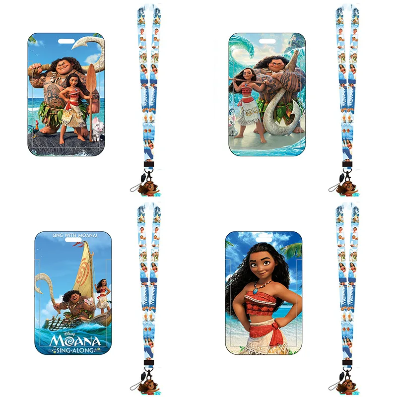 Ocean Moana cartoon card set student ID set long lanyard bag anime character Moana Princess Maui mobile phone lanyard kids gifts
Ocean Moana cartoon card set student ID set long lanyard bag anime character Moana Princess Maui mobile phone lanyard kids gifts