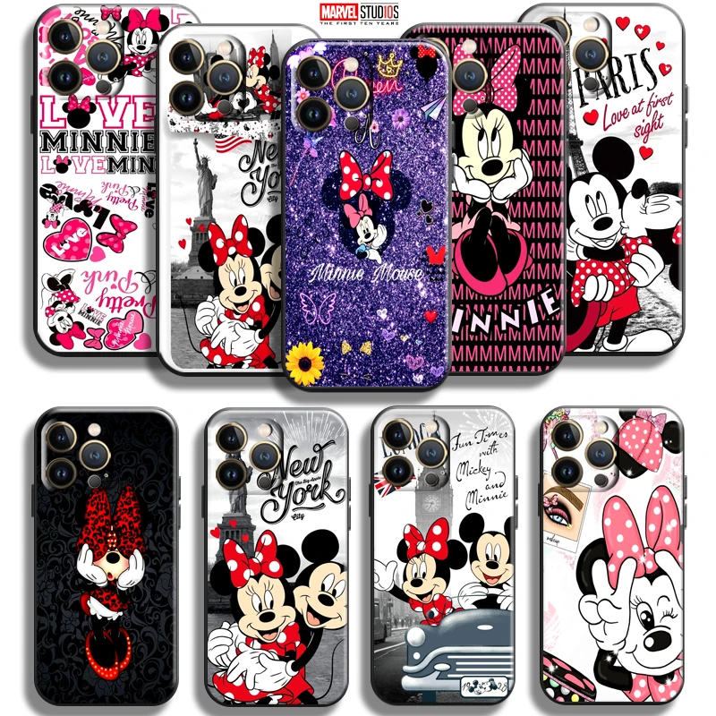 Cute Cartoon Minnie Mickey Mouse For Apple iPhone 13 12 11 Pro Mini X XR XS Max SE 6 6S 7 8 Plus Phone Case TPU Liquid Silicon
Cute Cartoon Minnie Mickey Mouse For Apple iPhone 13 12 11 Pro Mini X XR XS Max SE 6 6S 7 8 Plus Phone Case TPU Liquid Silicon
