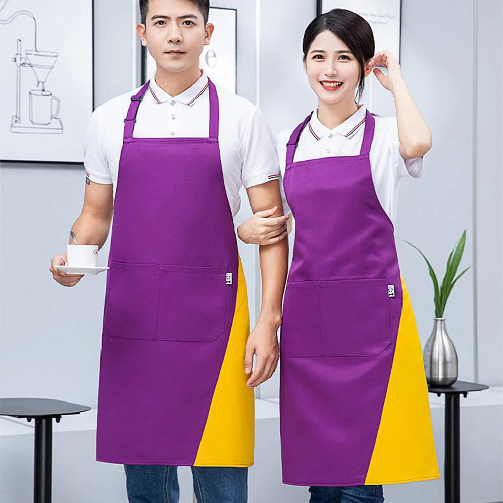 Adjustable Kitchen Apron for Men Women Waterproof Bib with Front Pockets Chef Apron for Restaurant Tea Shop Cafe Hairdresser
Adjustable Kitchen Apron for Men Women Waterproof Bib with Front Pockets Chef Apron for Restaurant Tea Shop Cafe Hairdresser