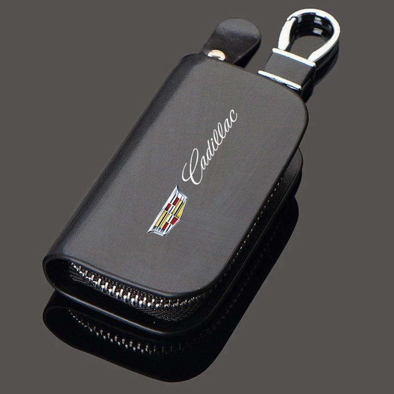 1Pcs Universal Car Key Bag Cover Case Leather Key Wallet For Cadillac logo XT4 XT5 CT6 Escalade ATSL SRX XTS S Car Accessories
1Pcs Universal Car Key Bag Cover Case Leather Key Wallet For Cadillac logo XT4 XT5 CT6 Escalade ATSL SRX XTS S Car Accessories