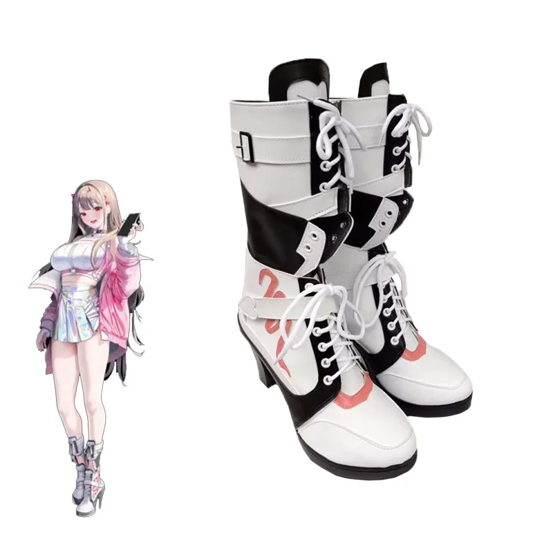 NIKKE The Goddess of Victory Cosplay Shoes Boots High Heels Performance Game Role Play Uniform Halloween Christmas Woman Set
NIKKE The Goddess of Victory Cosplay Shoes Boots High Heels Performance Game Role Play Uniform Halloween Christmas Woman Set
