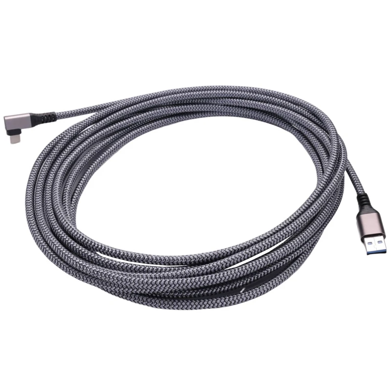 5 м кабель для передачи данных для Oculus Quest 2 гарнитура USB 3,0 к Type C зарядный Дата-кабель VR очки аксессуары
5 м кабель для передачи данных для Oculus Quest 2 гарнитура USB 3,0 к Type C зарядный Дата-кабель VR очки аксессуары