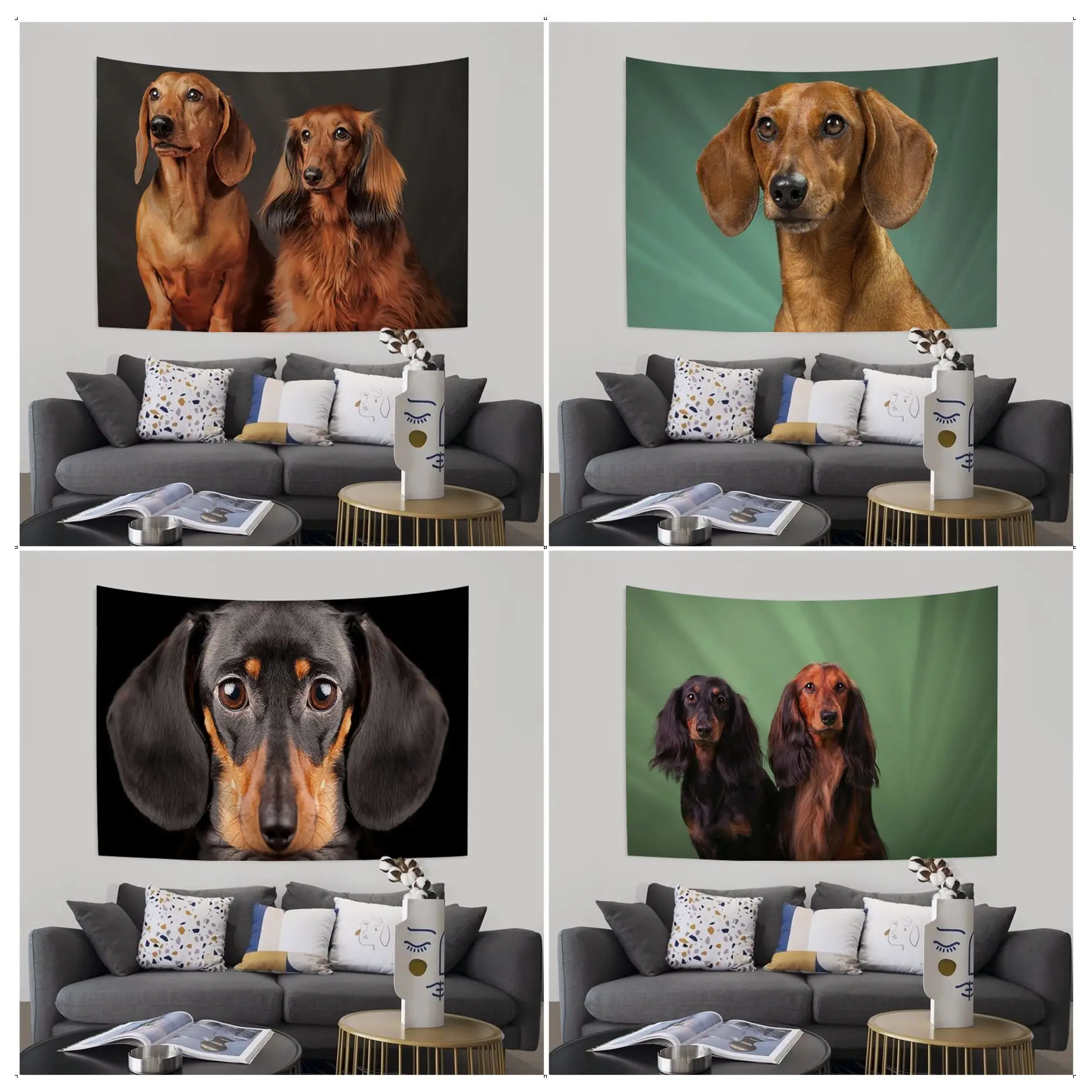 Animal Dachshund Dog Hippie Wall Hanging Tapestries Art Science Fiction Room Home Decor Japanese Tapestry
Animal Dachshund Dog Hippie Wall Hanging Tapestries Art Science Fiction Room Home Decor Japanese Tapestry