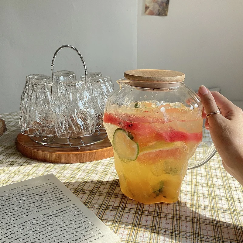 Чайник из термостойкого стекла, чайник для холодной воды, бытовой чайник для приготовления чая, большая емкость, чашка для воды и набор чайн...
Чайник из термостойкого стекла, чайник для холодной воды, бытовой чайник для приготовления чая, большая емкость, чашка для воды и набор чайн...