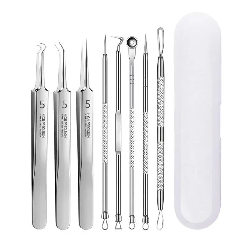 1Set Acne Blackhead Removal Needles Black Dots Cleaner Black Head Pore Cleaner Deep Cleansing Tool Face Skin Care Tool
1Set Acne Blackhead Removal Needles Black Dots Cleaner Black Head Pore Cleaner Deep Cleansing Tool Face Skin Care Tool