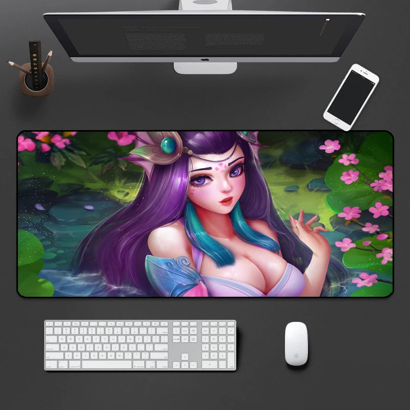 Sexy Girls Nami LOL gamer mouse pad gaming accessories large mouse pad non-slip rubber game carpet 400x900MM for csgo Mermaid
Sexy Girls Nami LOL gamer mouse pad gaming accessories large mouse pad non-slip rubber game carpet 400x900MM for csgo Mermaid
