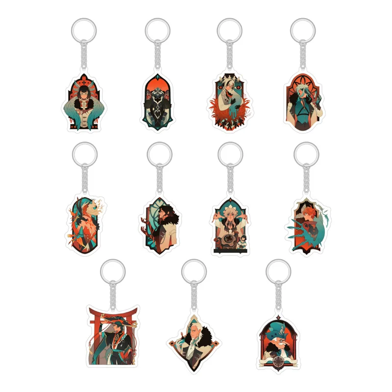 Anime Genshin Impact Scaramouche Cosplay Keychains Acrylic Action Figure Dottore Keyrings Funny Bags Key Chain Gift For Friend
Anime Genshin Impact Scaramouche Cosplay Keychains Acrylic Action Figure Dottore Keyrings Funny Bags Key Chain Gift For Friend
