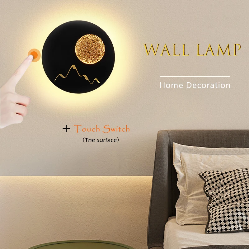 Nordic Creative Wall Lamp Living Room Background Wall Decoration Porch Corridor Stairs Bedroom Bedside Lights Touch Switch
Nordic Creative Wall Lamp Living Room Background Wall Decoration Porch Corridor Stairs Bedroom Bedside Lights Touch Switch