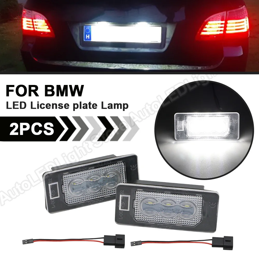For BMW E70 E82 E84 F22 F23 F45 E46 E90 E91 E92 E93 F30 F31 F34 F32 F36 F33 E39 E60 E61 F10 F11 E88 LED License Plate Light Lamp
For BMW E70 E82 E84 F22 F23 F45 E46 E90 E91 E92 E93 F30 F31 F34 F32 F36 F33 E39 E60 E61 F10 F11 E88 LED License Plate Light Lamp