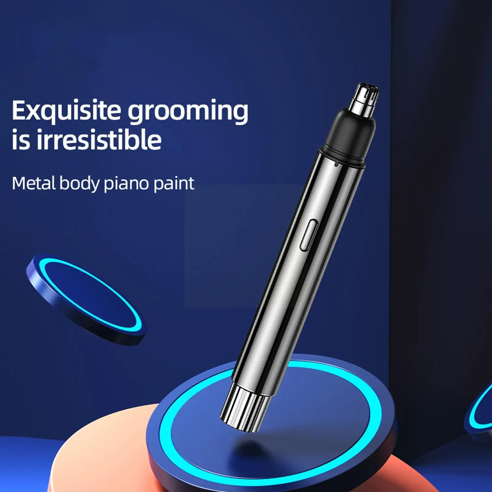

0.5W Electric Nose Hair Device USB Chargeable Removal Shaver Trimmer Tool Color 2 Cleaner A3C6