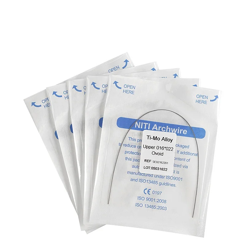 10Bags Ti-Mo Alloy Dental Orthodontic Arch Wires TMA Dental Orthodontic Arch Wires Round And Rectangular Dental TMA Arch Wires
10Bags Ti-Mo Alloy Dental Orthodontic Arch Wires TMA Dental Orthodontic Arch Wires Round And Rectangular Dental TMA Arch Wires