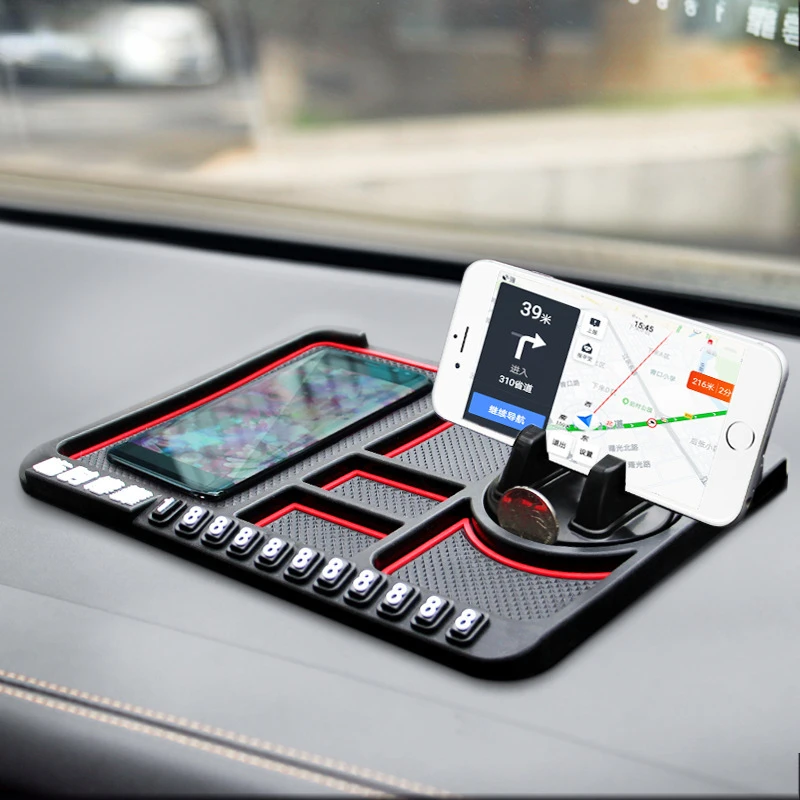 Car Phone Holder Multifunctional Car Anti-Slip Mat Non Slip Sticky Anti Slide Dash Phone Mount Silicone Dashboard Car Pad Mat
Car Phone Holder Multifunctional Car Anti-Slip Mat Non Slip Sticky Anti Slide Dash Phone Mount Silicone Dashboard Car Pad Mat