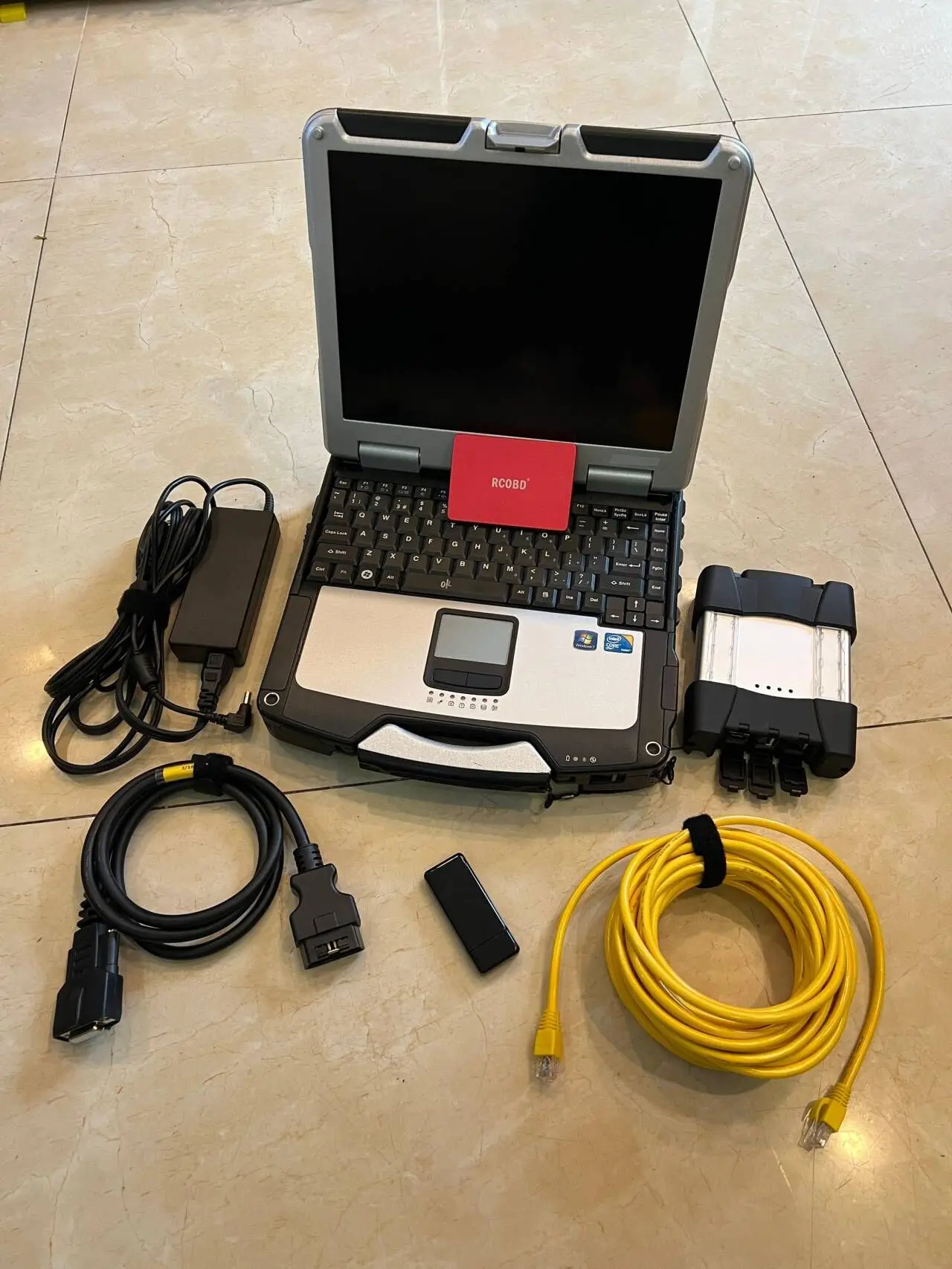 

2023 Icom Next Wifi for Bmw Diagnostic Scanner with Laptop Toughbook CF31 I5 4G Software SSD 960GB Obd Cable Full Ready to Use