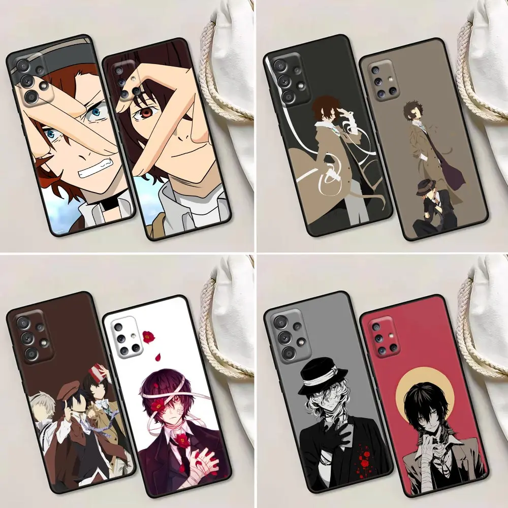 

Cartoon Bungou Stray Dogs Dazai Osamu Phone Case for Samsung Galaxy A51 A12 A52 A21s A71 A32 A31 A02s A72 A11 A41 A22 A03s Cover
