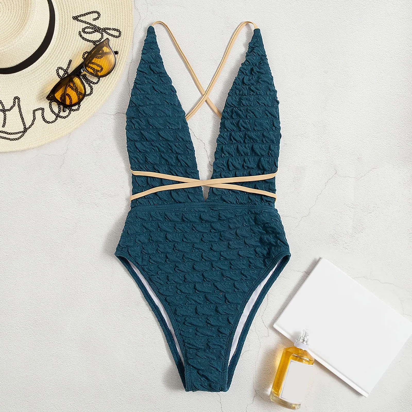One-piece Swimwear for Women Mermaids Print Backless Swimsuit Monokini Sexy Bathing Suit Deep V Beach Swimming Set ropa de mujer
One-piece Swimwear for Women Mermaids Print Backless Swimsuit Monokini Sexy Bathing Suit Deep V Beach Swimming Set ropa de mujer