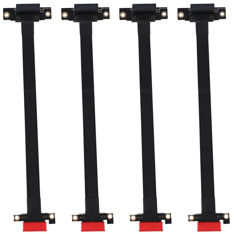 4X 90 Degree Pci-E Pci Express 1X To 1X Slot Riser Card Converter Extender Ribbon Adapter Extension Cable
4X 90 Degree Pci-E Pci Express 1X To 1X Slot Riser Card Converter Extender Ribbon Adapter Extension Cable