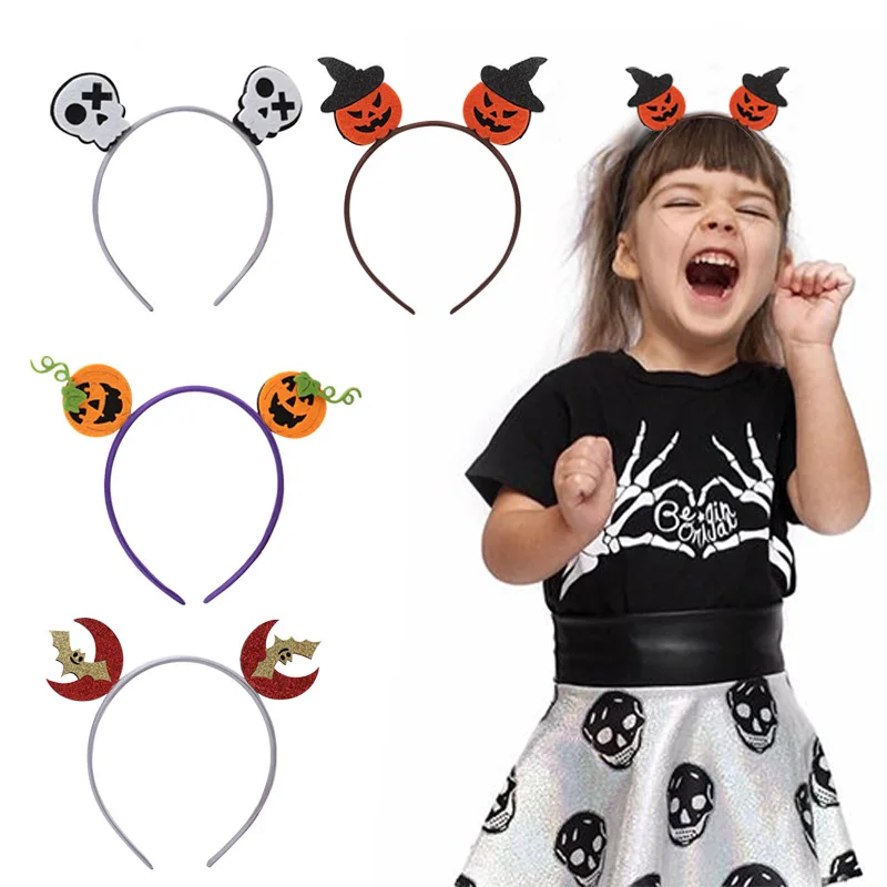 Halloween Hair Bands for Girls Cartoon Ghost Pumpkin Children Headbands Kids Cute Halloween Hair Accessories Holiday Headwear
Halloween Hair Bands for Girls Cartoon Ghost Pumpkin Children Headbands Kids Cute Halloween Hair Accessories Holiday Headwear