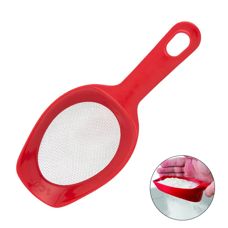 Stainless Steel Hand-Held Flour Sifter Sugar Powder Sifter Strainer Kitchen Baking Tool Ergonomic Design Dishwasher Safe
Stainless Steel Hand-Held Flour Sifter Sugar Powder Sifter Strainer Kitchen Baking Tool Ergonomic Design Dishwasher Safe