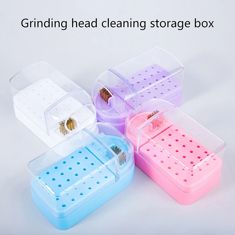 30 Holes Nail Art Drill Bits Storage Box Grinding Polish Head Bit Holder Display Nail Drill Bit Organizer Nail Stand Storage Box
30 Holes Nail Art Drill Bits Storage Box Grinding Polish Head Bit Holder Display Nail Drill Bit Organizer Nail Stand Storage Box