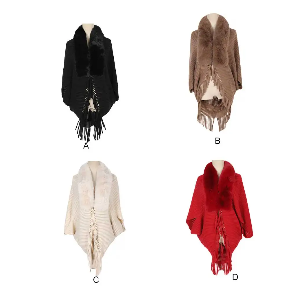 Women Knitted Loose Shawl Fashion Tassels Vacation Photo Props Washable Reusable Elegant Thermal Cardigan for Female
Women Knitted Loose Shawl Fashion Tassels Vacation Photo Props Washable Reusable Elegant Thermal Cardigan for Female