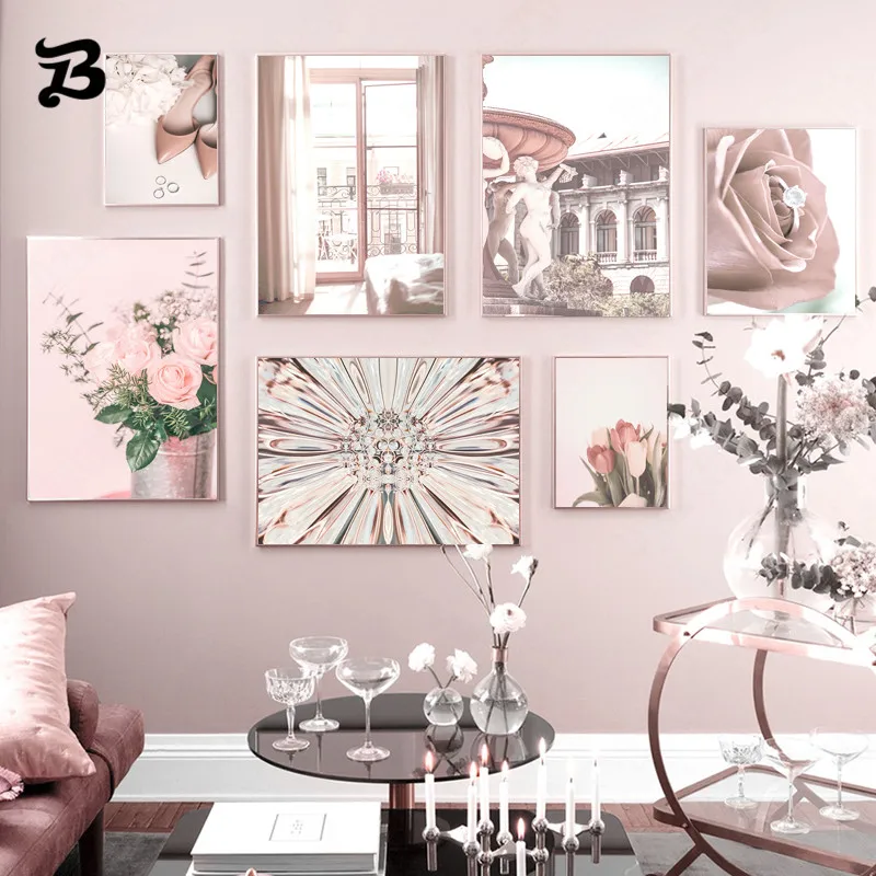 Canvas Painting Pink Flowers High Heels Modern Architecture Wall Art Canvas Prints and Posters for Living Room Home Decoration
Canvas Painting Pink Flowers High Heels Modern Architecture Wall Art Canvas Prints and Posters for Living Room Home Decoration