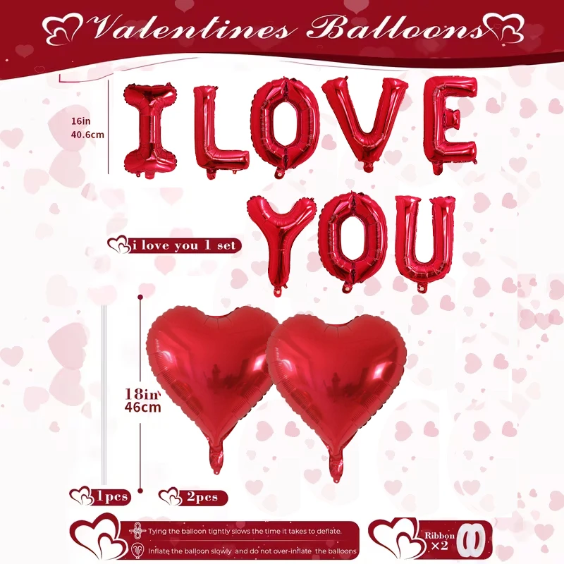 13-этовый набор воздушных шаров с красными буквами «Я ЛЮБЛЮ ТЕБЕ» на годовщину свадьбы, День святого Валентина, день рождения, украшение для танца невесты
13-этовый набор воздушных шаров с красными буквами «Я ЛЮБЛЮ ТЕБЕ» на годовщину свадьбы, День святого Валентина, день рождения, украшение для танца невесты