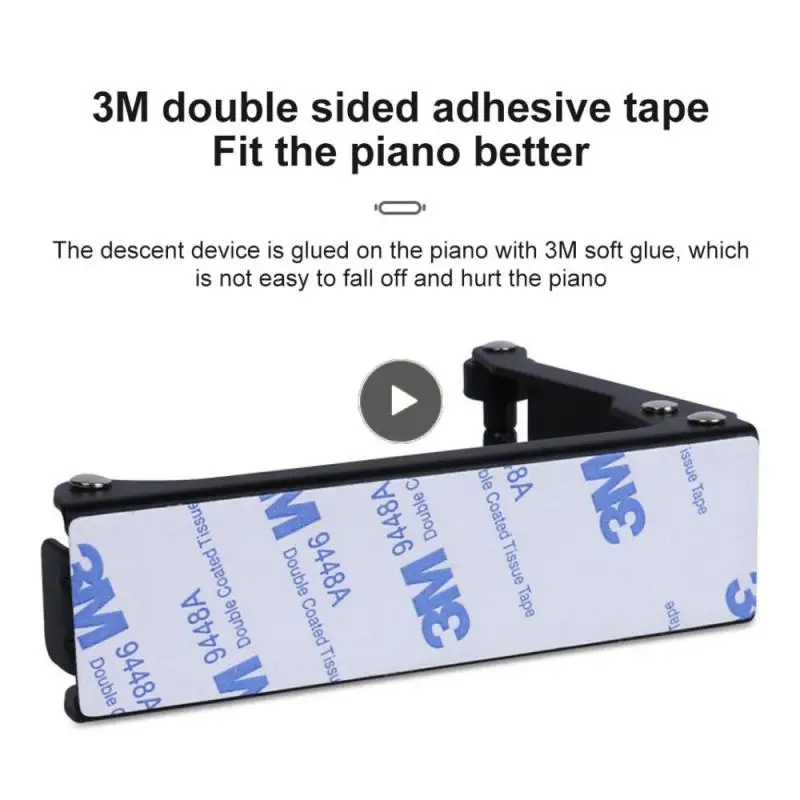 Piano Lid Slow Descent External Thin Hydraulic Pressure Buffer Piano Lid Relief to Drop Piano Accessories Finger Protection Hot
Piano Lid Slow Descent External Thin Hydraulic Pressure Buffer Piano Lid Relief to Drop Piano Accessories Finger Protection Hot