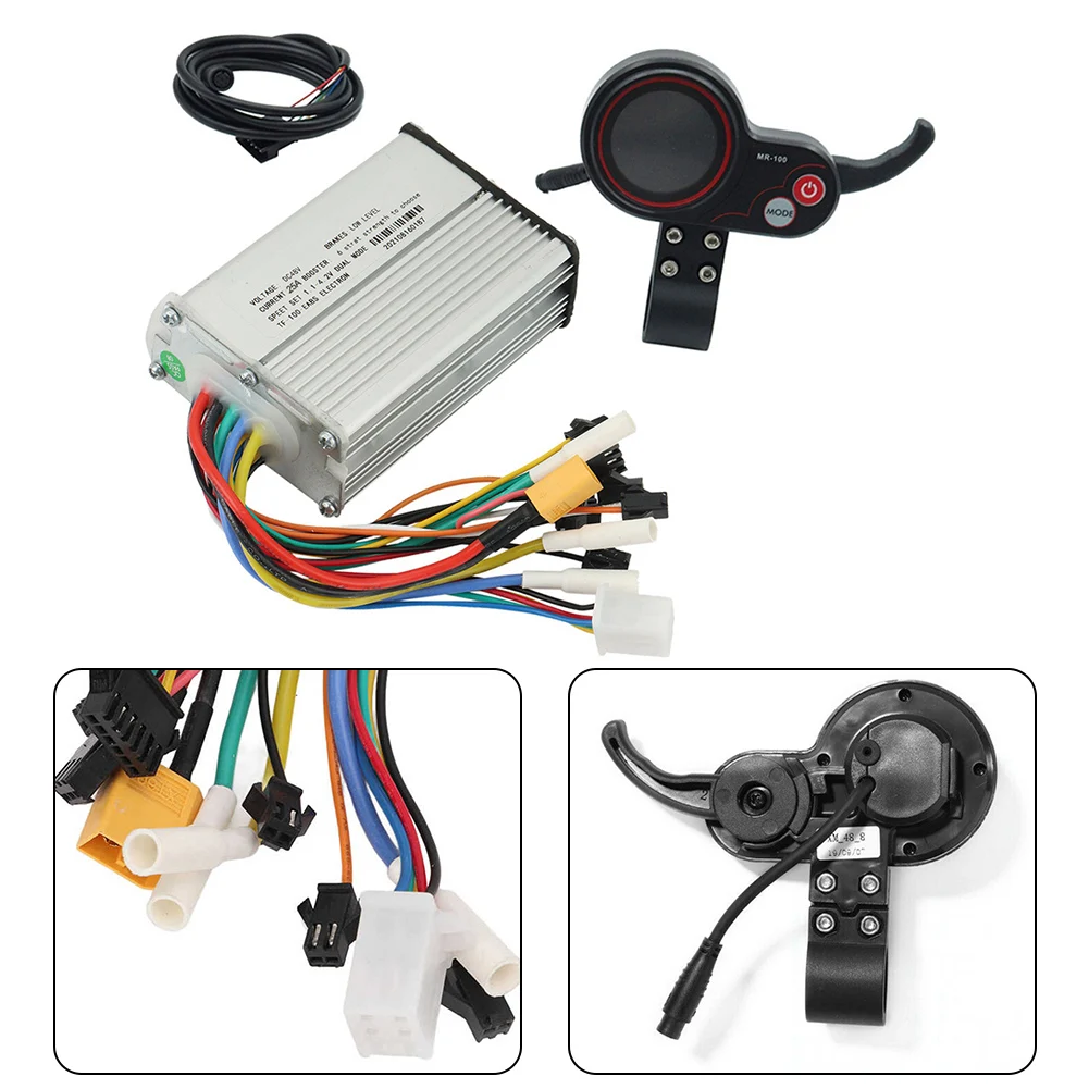Brushless Motor Controller Electric Scooter 48V 25A 6pin Cable Motor Controller 2023 New E-Scooter Replacement Part
Brushless Motor Controller Electric Scooter 48V 25A 6pin Cable Motor Controller 2023 New E-Scooter Replacement Part