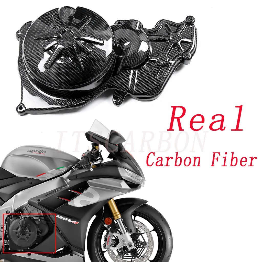 For Aprilia RSV4 2021 2022 2023 + Motorcycle Accessories 100% Carbon Fiber Engine Sprocket Cover Fairing Part Kit Panels
For Aprilia RSV4 2021 2022 2023 + Motorcycle Accessories 100% Carbon Fiber Engine Sprocket Cover Fairing Part Kit Panels