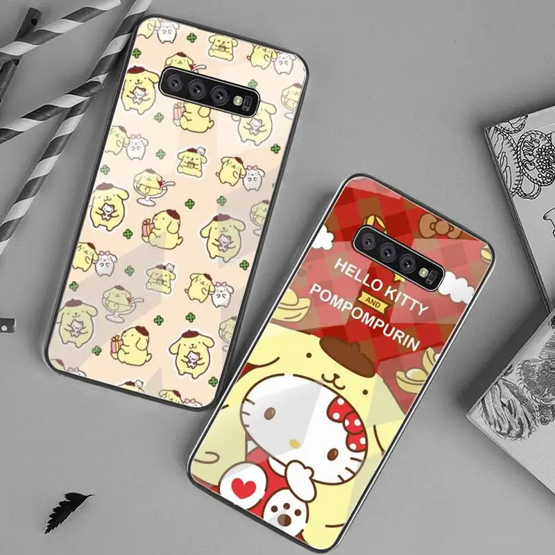 Cute Pompom Purin Phone Case Tempered Glass For Samsung S20 Ultra S7 S8 S9 S10 Note 8 9 10 Pro Plus Cover
Cute Pompom Purin Phone Case Tempered Glass For Samsung S20 Ultra S7 S8 S9 S10 Note 8 9 10 Pro Plus Cover
