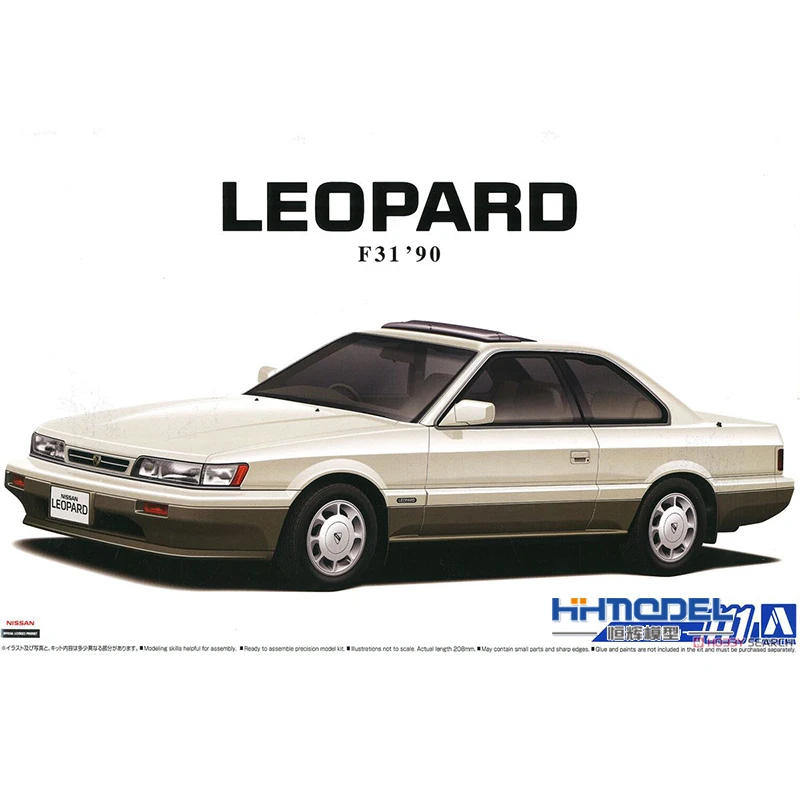 Статическая Сборная модель автомобиля aoshim05739, Игрушечная модель автомобиля в масштабе 1/24 для NISSAN LEOPARD UF31 30 Twinte 1990, набор моделей автомобиля
Статическая Сборная модель автомобиля aoshim05739, Игрушечная модель автомобиля в масштабе 1/24 для NISSAN LEOPARD UF31 30 Twinte 1990, набор моделей автомобиля