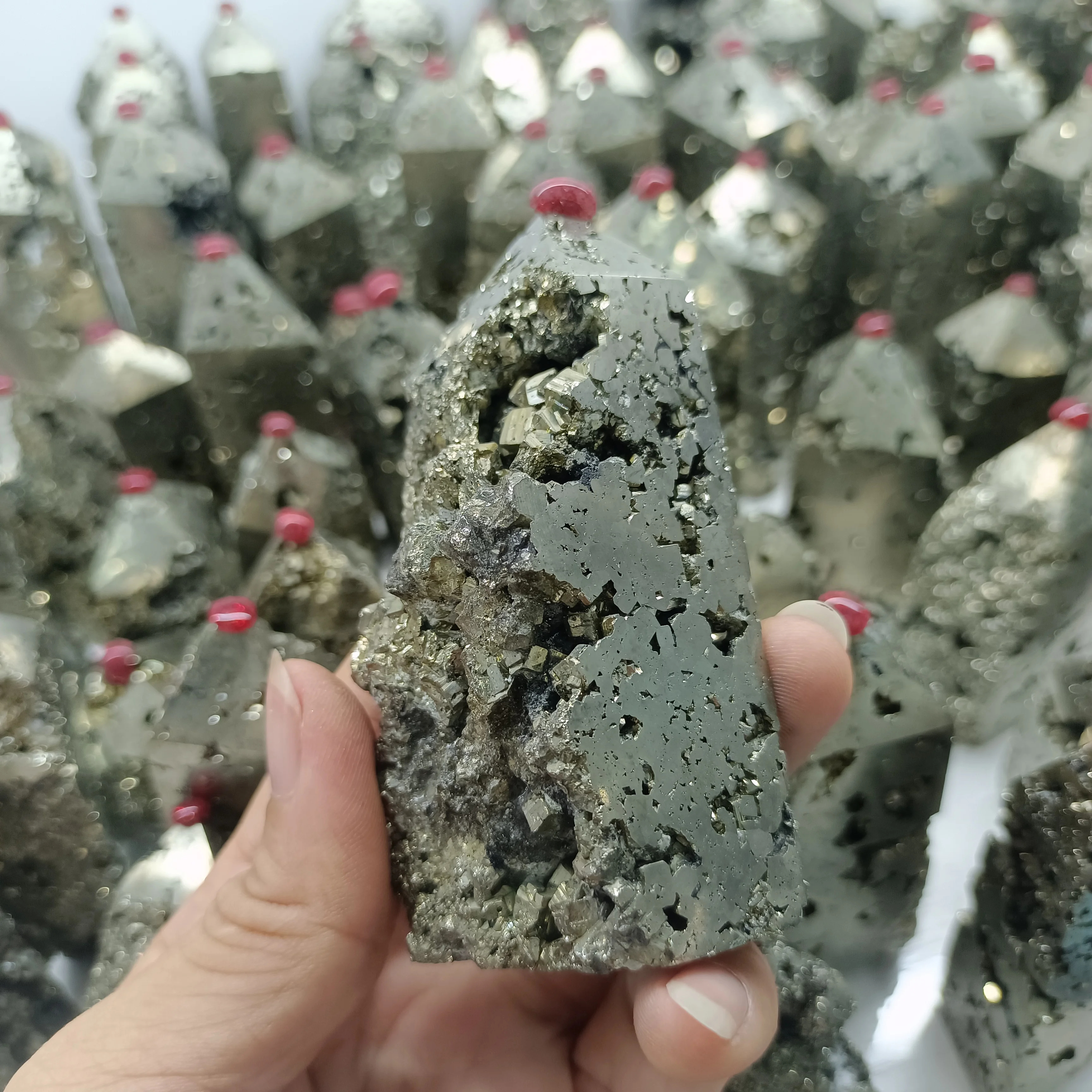 Natural Pyrite Little Column Crystal Energy Home Office Decoration Craft Gifts Reiki Healing
Natural Pyrite Little Column Crystal Energy Home Office Decoration Craft Gifts Reiki Healing