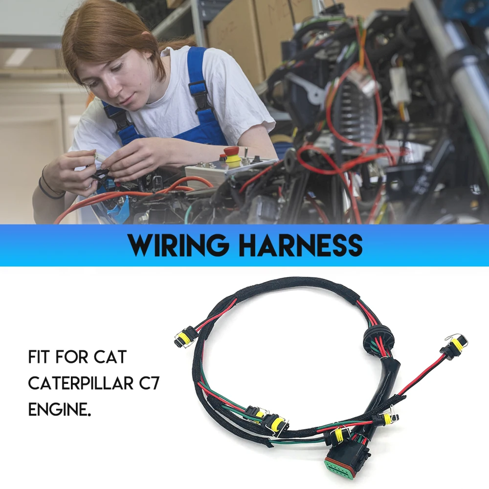Nylon Wire Harness for CAT Caterpillar C7 Engine Casing Sleeves Cord Duct Cover Auto Car Plastic Insulation Corrugated Tube Pipe
Nylon Wire Harness for CAT Caterpillar C7 Engine Casing Sleeves Cord Duct Cover Auto Car Plastic Insulation Corrugated Tube Pipe