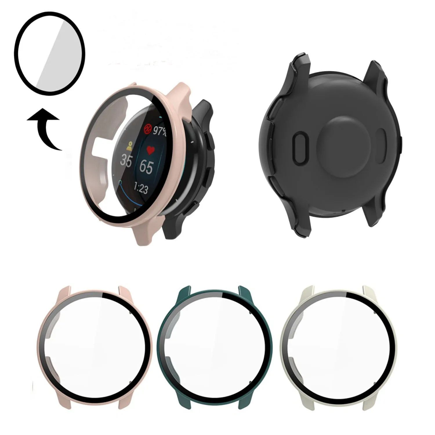 Защитный чехол из стекла с твердыми краями для Garmin CAME 2/2S, 40 мм, 45 мм, Защитная пленка для часов Venu2 Plus, аксессуары
Защитный чехол из стекла с твердыми краями для Garmin CAME 2/2S, 40 мм, 45 мм, Защитная пленка для часов Venu2 Plus, аксессуары