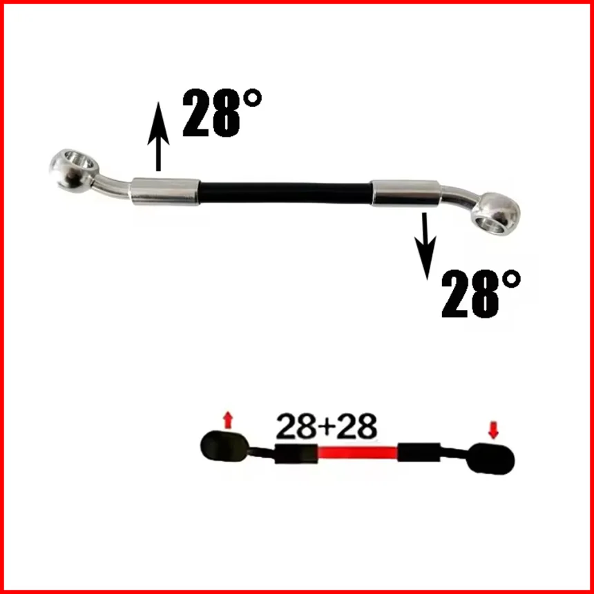 Мотоциклетный тормозной шланг гидравлический черный
Мотоциклетный тормозной шланг гидравлический черный