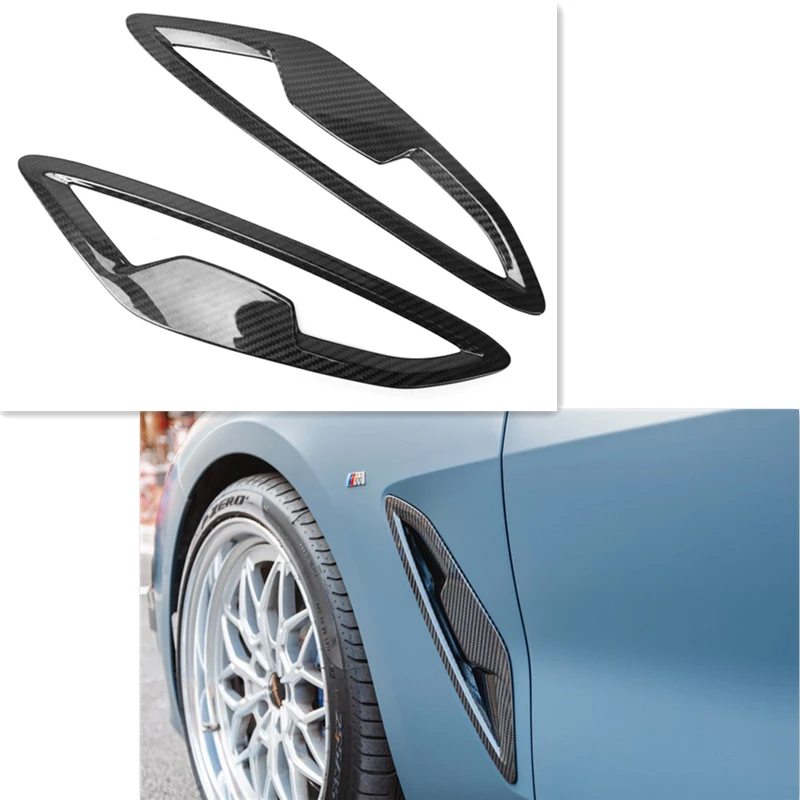 Dry Carbon Fiber fender trims For Bmw New 8 series 2020 2021 2022 G14 G15 G16 Car fender trims
Dry Carbon Fiber fender trims For Bmw New 8 series 2020 2021 2022 G14 G15 G16 Car fender trims