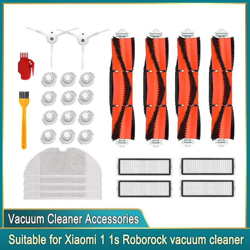 For XiaoMi 1 1S Roborock S5 S6 Pure Accessories Vacuum Cleaner Parts Washable Mop Cloth HEPA Filter Main Brush Side Brush
For XiaoMi 1 1S Roborock S5 S6 Pure Accessories Vacuum Cleaner Parts Washable Mop Cloth HEPA Filter Main Brush Side Brush