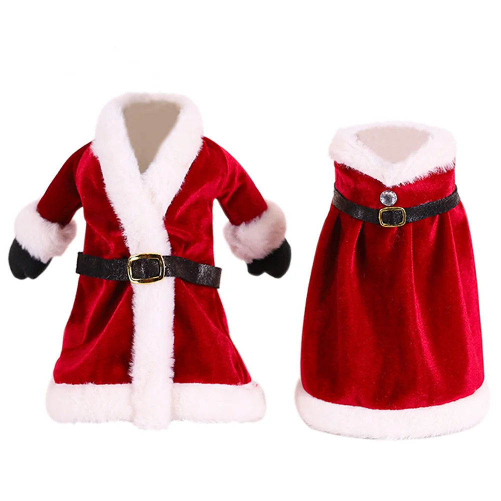 2PCS Bottle Dress Suit Bottle Adornment Christmas Bottle Covers Christmas Bottle Covers Bags
2PCS Bottle Dress Suit Bottle Adornment Christmas Bottle Covers Christmas Bottle Covers Bags