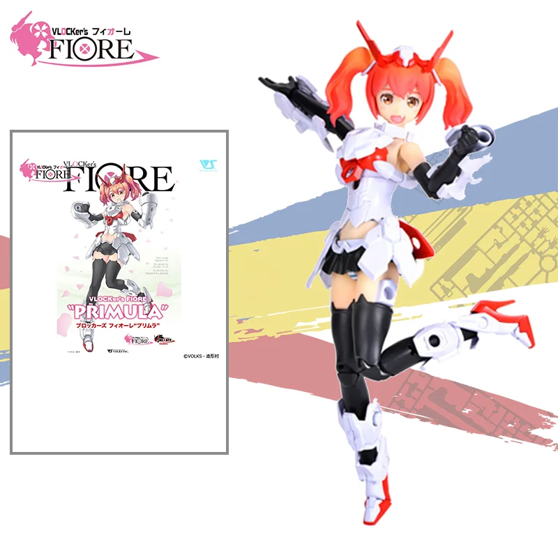 Original VOLKS Vlocker's FIORE Primula Mobile Suit Girl Anime Figure Assembly Model Collection Ornament Birthday Gifts Toys
Original VOLKS Vlocker's FIORE Primula Mobile Suit Girl Anime Figure Assembly Model Collection Ornament Birthday Gifts Toys