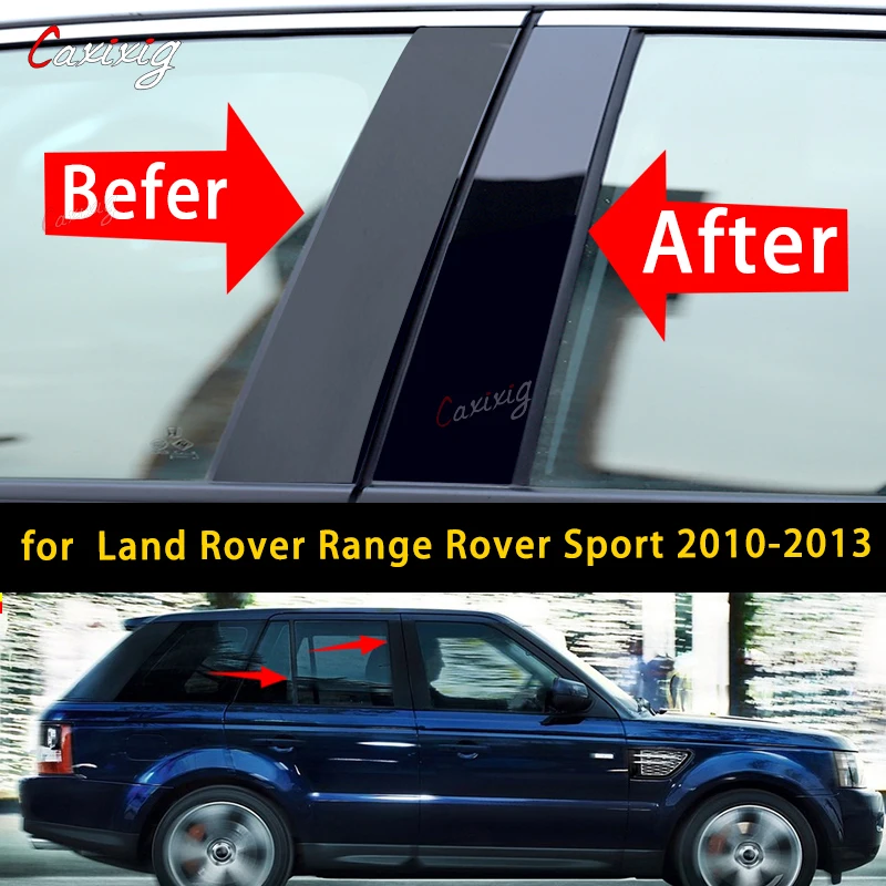 For Land Rover Range Rover Sport 2010-2013 New Hot 6PCS Polished Pillar Posts Window Trim Cover BC Column Sticker
For Land Rover Range Rover Sport 2010-2013 New Hot 6PCS Polished Pillar Posts Window Trim Cover BC Column Sticker