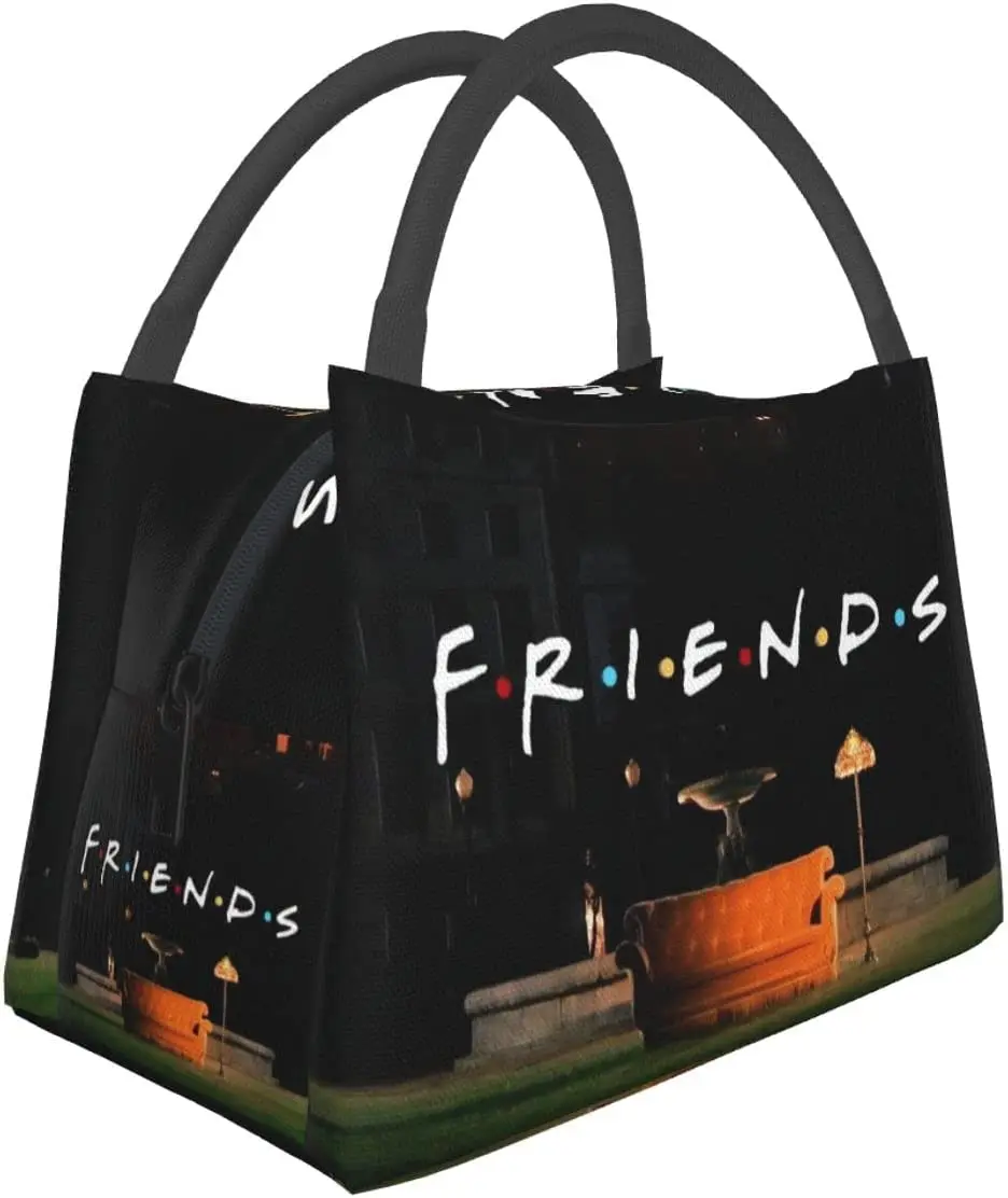 Friends Tv Show Lunch Bag 11x6.5x7 Inch Insulated Thermal Lunch Bag for Work Picnic Camping Hiking Gifts
Friends Tv Show Lunch Bag 11x6.5x7 Inch Insulated Thermal Lunch Bag for Work Picnic Camping Hiking Gifts