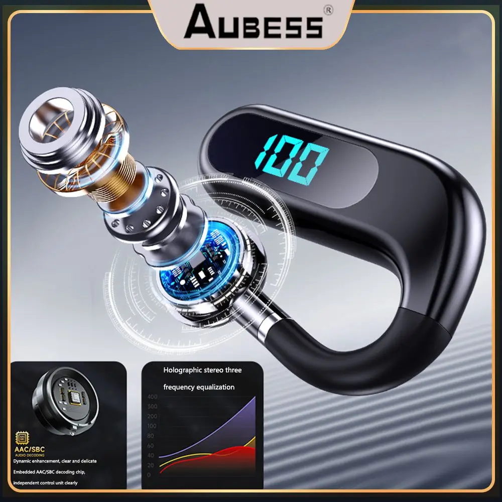 10 M S30 Wireless Headset Waterproof Sports Ear Hook Single Ear Rotary Led Digital Display Bone Conduction Headset Dc 5v
10 M S30 Wireless Headset Waterproof Sports Ear Hook Single Ear Rotary Led Digital Display Bone Conduction Headset Dc 5v
