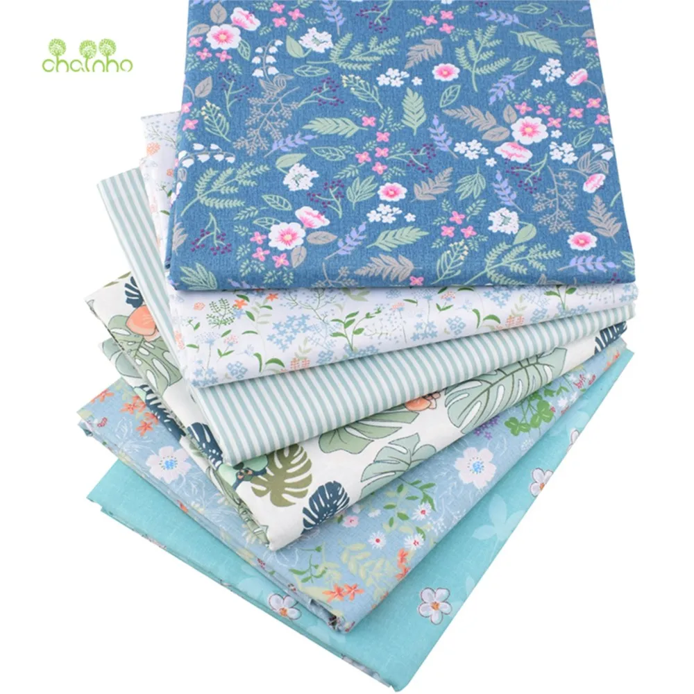 Chainho,Printed Twill Cotton Fabric,Patchwork Cloth,DIY Sewing & Quilting Material,Green Floral Series,6 Designs,4 Sizes,CC020
Chainho,Printed Twill Cotton Fabric,Patchwork Cloth,DIY Sewing & Quilting Material,Green Floral Series,6 Designs,4 Sizes,CC020